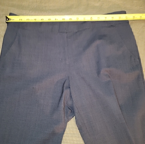 BCBGMAXAZRIA Women Solid Gray Wool Two Buttons Blazer & Pant 2 Piece Suit Size M - Picture 12 of 15